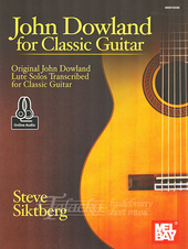 John Dowland for Classic Guitar